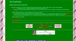Desktop Screenshot of fanfic.ofearna.us